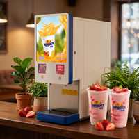 Distributeur de boissons double saveur personnalisé ODM pour bureau, machine à jus de fruits froids, distributeur de boissons commercial