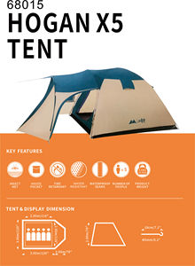 OEM/ODM 6 Person Easy <b>Pop</b> <b>up</b> Tent Camping 190T Hiking Traveling Automatic Setup Sun <b>Shelter</b> Instant Family Tents - Product Image 6
