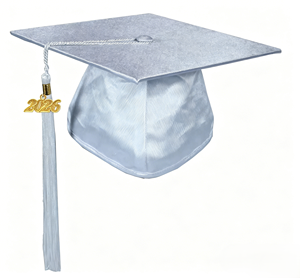 Gorro de Graduación Cuadrado de Punto Mate Multicolor Duradero con Borla, Estola de Graduación, 100% Poliéster, Unisex para Adultos - Product Image 5