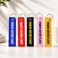Porte-clés personnalisé avec logo pour cadeau promotionnel, équipement d'aviation professionnel avec anneau porte-clés