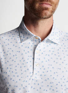 Logo personnalisé de haute qualité à séchage rapide coupe ajustée en tricot à manches courtes grande taille athlétique 87 polyester 13 spandex polo vêtements de golf - Product Image 5