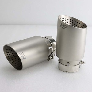 89mm 101mm 114mm Outlet Universal xe ống xả sửa đổi đuôi họng Đuôi Ống thép không gỉ xe exhaust <span class=keywords><strong>tip</strong></span> tailpipe - Product Image 6