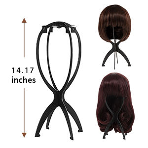 Vendita calda da 14.17 pollici per parrucca da viaggio portatile in plastica multiuso per la cura dei capelli e lo <span class=keywords><strong>Styling</strong></span> per barbiere e parrucche - Product Image 6