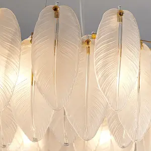 Küre avizeler olay mermer Led lamba büyük otel odası kabarcık ışık daire Modern tavan lüks kristal avize