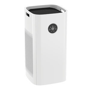 Purificateur d'air silencieux pour la maison et le bureau avec filtre à charbon actif, fonctions d'aromathérapie, portable, en plastique, prise US - Product Image 2