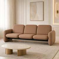 YUANCHANG Modernes Modulares Stoffsofa Hochdichte Schaumstofffüllung Holzbeine 3 Jahre Garantie Wohnzimmer Hotel Nutzung