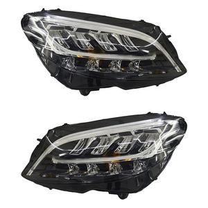 Faros Delanteros LED para Mercedes Benz W205 C180 C300 C200 C260 2019 2020 2021 Accesorios A2059065504 65404 63306 63406 - Product Image 1