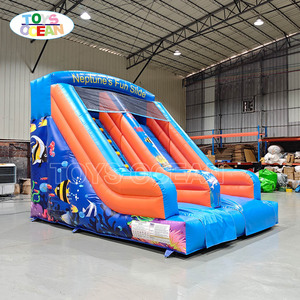 Toboggan aquatique gonflable <span class=keywords><strong>Neptune</strong></span>'s Fun 2026 pour usage commercial, humide/sec, pour parc d'attractions pour enfants, PVC robuste, certifié EN1176, OEM/ODM - Product Image 5