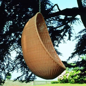 Fauteuil suspendu en forme de nid d'oiseau, chaise de jardin, balançoire suspendue, chaise de loisirs, chaise individuelle en forme d'œuf pour balcon, cabane, maison d'hôtes - Product Image 3