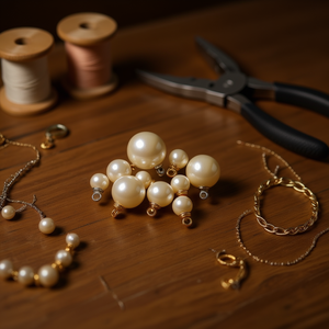 Perle ILAN 6/8/10/12mm Misure Assortite per Creazione di Gioielli 10pz - Product Image 2