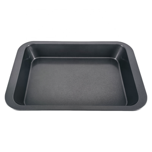 Plat à pâtisserie rectangulaire antiadhésif en acier au carbone profond pour utilisation au four, compatible lave-vaisselle - Product Image 4