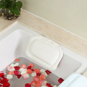 Oreiller de bain SPA en PVC 21*31cm, accessoires de salle de bain, oreiller de <span class=keywords><strong>baignoire</strong></span> pour la maison, accessoires de bain, <span class=keywords><strong>coussin</strong></span> de <span class=keywords><strong>baignoire</strong></span> pour le cou avec ventouse - Product Image 5