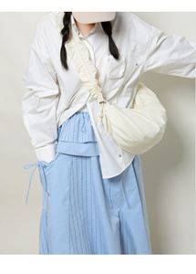 Bolso Tote Cruzado con Cremallera Resistente al Agua, Estilo Coreano Niche Instagram, Plisado Efecto Nube, Suave, Gran Capacidad, Tipo Dumpling, para Mujer, Primavera - Product Image 3