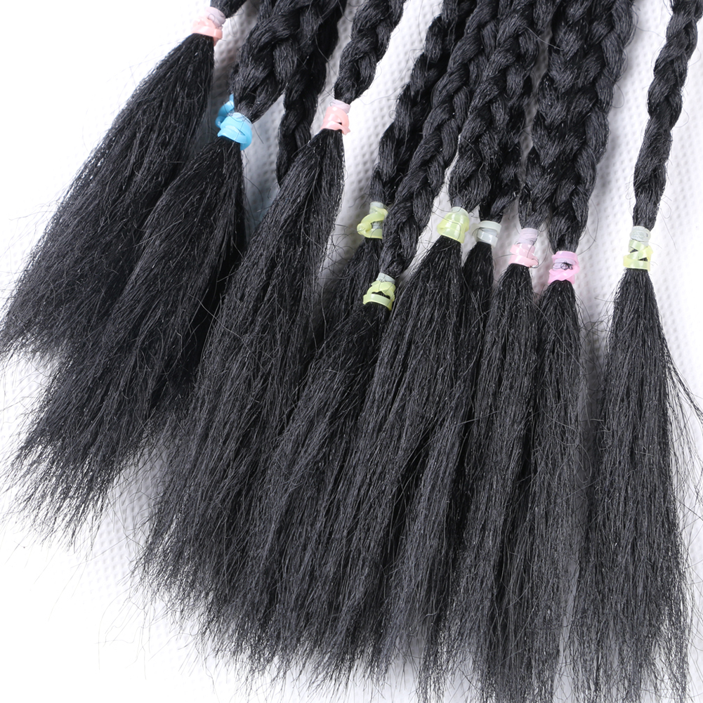 Trenzas De Pelucas Coloridas - Pack 12 Unidades, 43 Cm, Accesorio Para Peinados Infantiles Y Fiestas