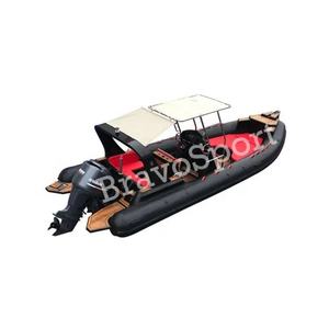 <span class=keywords><strong>Bateau</strong></span> pneumatique à coque rigide de 7,6 m, nouveau modèle rouge, best-seller, pour la pêche - Product Image 5