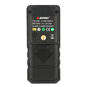 Télémètre laser SNDWAY SW-50G vert numérique avec fonction de mesure par ruban et capteur - Product Image 3