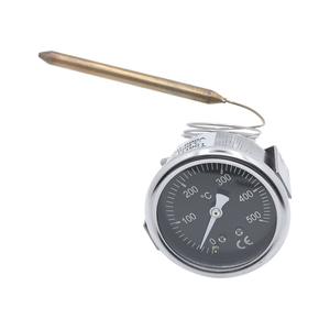 Termómetro de Horno de Pizza Capilar de Acero Inoxidable de Alta Temperatura 500C con Esfera Negra y Características Resistentes, Venta al por Mayor - Product Image 4