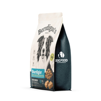Emballage de graines pour oiseaux en vrac 2kg/5kg, sac à fond plat imprimé sur mesure avec fermeture éclair refermable