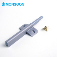 Meuble placard pousser pour ouvrir le système amortisseur tampon bouton poussoir tiroir loquet armoires de cuisine pousser pour ouvrir