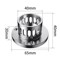 Agitateur de laboratoire de petite taille de 1 à 10 litres, acier inoxydable miroir 316/304, tête de couteau d'émulsification et de dispersion chimique alimentaire, stator