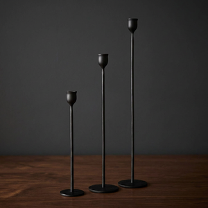 Portavelas Minimalista de Hierro Hecho a Mano, Duradero, Decoración para el Hogar, Mesa de Comedor, Sala de Estar, Navidad, Bodas, Fiestas - Product Image 4