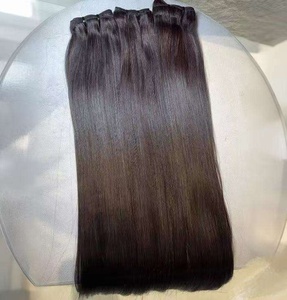 Paquete de <span class=keywords><strong>Cabello</strong></span> Humano Virgen Birmano Sin Procesar, <span class=keywords><strong>Cabello</strong></span> Virgen Vietnamita de un Solo Donante, 100% Alineado con la Cutícula, Sin Procesar - Product Image 3