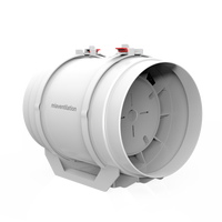 Ventilateur de surpression en acier inoxydable de haute qualité, 230V, pour conduits, avec garantie d'un an - Vente chaude