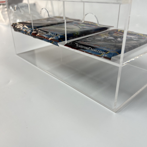 Exhibidor de Bolsas de Sobres de Cartas Coleccionables de Acrílico de Alta Calidad, Dispensador de Sobres de Pokémon con 3 Ranuras para Cartas - Product Image 5