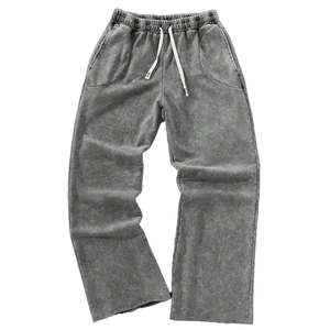 Cumpre con las principales palabras clave de búsqueda como "Acid Wash Purple Sweatpants," "Y2K Style," "Heavyweight Cotton" y "Wide Leg Flares" - Product Image 1