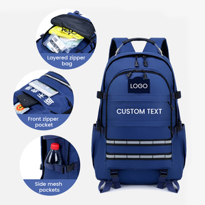LUPU Tactical <b>Backpack</b> 36-56l polyester unisex outdoor travel bag with molle sytstem and zipper closure - Product Image 4