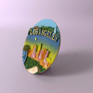 Aimant de réfrigérateur en résine 3D de Californie, aimant de l'état, aimants de réfrigérateur, souvenir des États-Unis, cadeau - Product Image 2