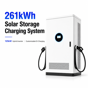 Nuevo Cargador <span class=keywords><strong>de</strong></span> Vehículos Eléctricos Flying Wallbox, Estación <span class=keywords><strong>de</strong></span> Carga Doméstica para Vehículos Eléctricos, Solar GB 120kw, Carga Rápida DC, Interfaz CCS, 5m, 380V - Product Image 1