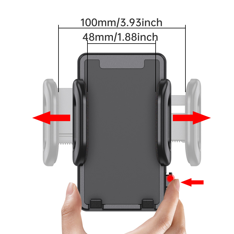 Shunwei SD-1075B 2-in-1 Car Holder: Extendable Phone Mount Adjustable Cup Holder | Universal Car Acc