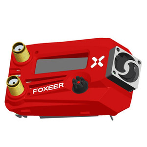 Récepteur double Foxeer Wildfire QA701 5.8GHz 72CH, construction métallique, mise à jour du micrologiciel via USB, écran OLED pour lunettes FPV Fatshark - Product Image 1