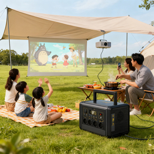 แผงโซลาร์เซลล์ 800W 512Wh พร้อมหัวต่อ Anderson ระบบ MPPT คลื่นไซน์บริสุทธิ์ แบตเตอรี่ LiFePO4 แบบไร้สาย สถานีไฟฟ้าพกพา รองรับการชาร์จ AC - Product Image 6