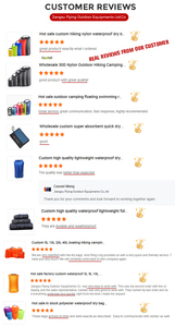 Aceptación OEM ODM Múltiples colores con bolsillo Impermeable 500D Material 15 litros 20L Bolsa seca para senderismo al aire libre Precio barato - Product Image 5