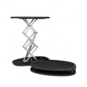 Comptoir pliable pour stand de salon professionnel, comptoir de présentation pliable, table pop-up avec éclairage LED - Product Image 2