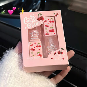 Gegebear kendi marka yüksek kalite dudak onarım dolgunluk bakım dudak balsamı nemlendirici parlak besleyici dudak yağı - Product Image 5