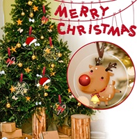 Ornements en acrylique transparent de 4 pouces - 30 pièces, disques circulaires vierges avec trou, décoration de Noël et pour projets d'artisanat en vinyle