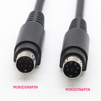Mini DIN 8-poliger Stecker auf Mini DIN 6-poliger Stecker