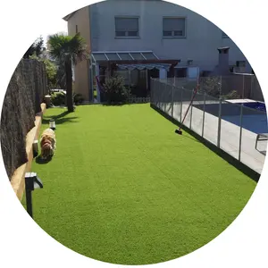 Chinese golden supplier artificial grass carpets synthetic grass cesped artificial for landscape