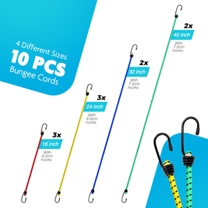 Paquete de 10 Cuerdas Elásticas - Product Image 2