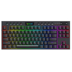 Redragon Bàn phím cơ không dây 87 phím k621 phích cắm nóng Ba chế độ trục thấp RGB ABS máy tính xách tay màu văn phòng trò chơi thể thao điện tử - Product Image 1