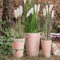 Pots de jardin en ciment en gros de haute qualité Pot de fleurs et jardinière pour un usage domestique
