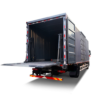 Lève-plateau intégré haute résistance, capacité de charge de 0,5 à 1 tonne, pour fourgons et camions, facilitant le chargement et le déchargement