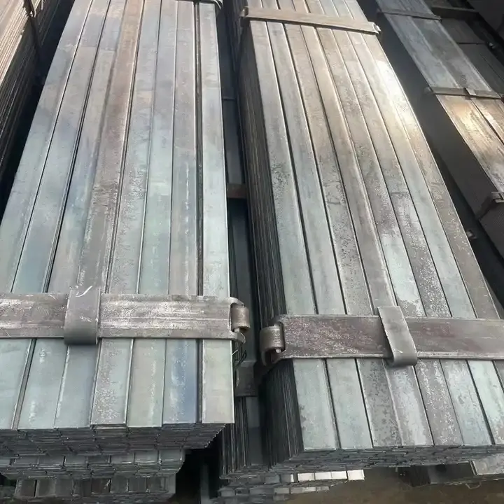 Square carbon flat bar ASTM AISI A36 q235 galvanized low price for construction carbon steel square flat bar