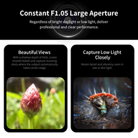 Amélioration du Meilleur Clip 10-20X Smartphone Zoom Macro Lens avec lumière pour iPhone Dental Eye Eyelash Ants Toy Nails Jewelry Photography