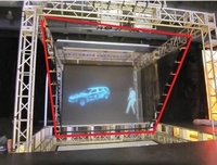 Film de projecteur réfléchissant holographique 3d scène film de projecteur réfléchissant pour scène