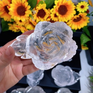 Vente en gros de fleurs de <span class=keywords><strong>quartz</strong></span> <span class=keywords><strong>rose</strong></span> naturelles faites à la main, cristaux de guérison, artisanat en <span class=keywords><strong>quartz</strong></span> pour la décoration - Product Image 3