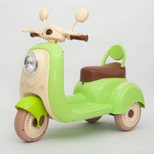 Moto électrique pour enfants de haute qualité, tricycle à 3 roues avec batterie 6V, musique <span class=keywords><strong>et</strong></span> lumières, pour jouer en extérieur - Product Image 1